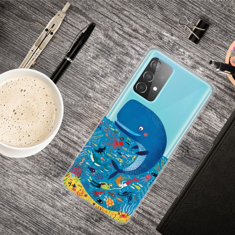 Futerały Samsung Galaxy A72 4G / A72 5G Etui na Telefon Świat Morski