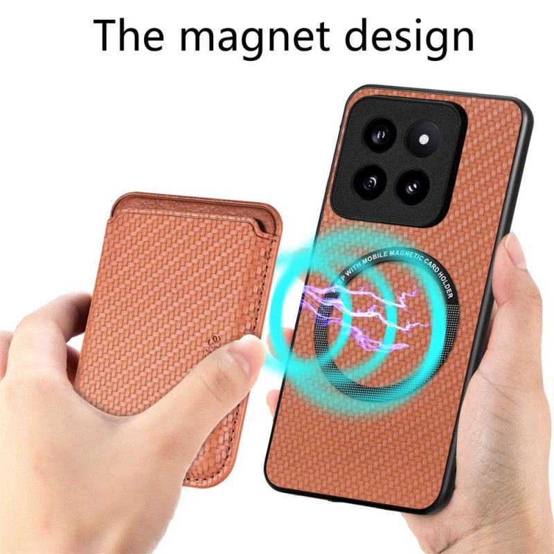 Etui Do Xiaomi 14 Pro Odłączany Magnetyczny Uchwyt Na Karty