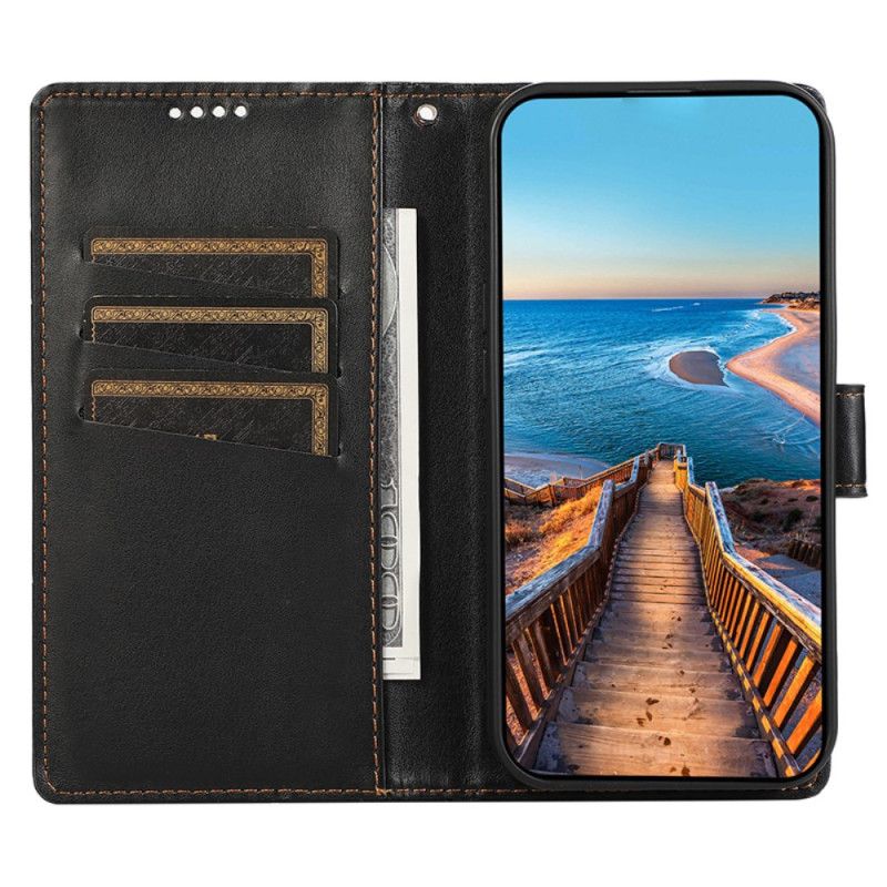 Etui Folio Do Xiaomi 14 Pro Linie Z Paskiem