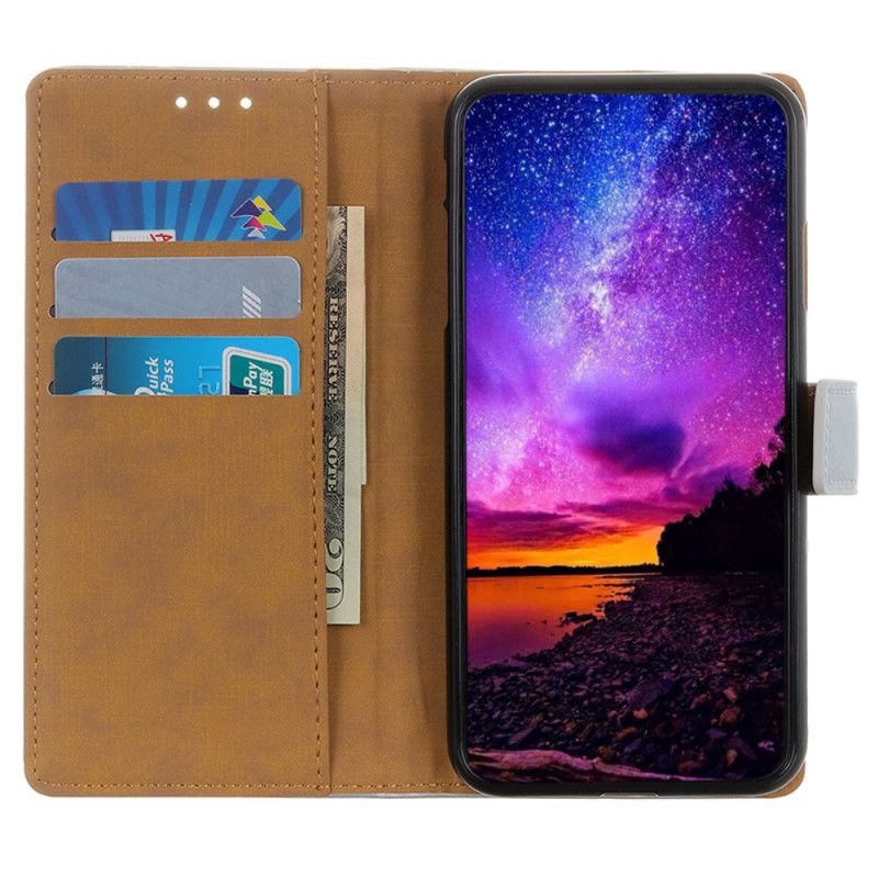 Etui Folio Do Xiaomi 14 Pro Prosta Sztuczna Skóra