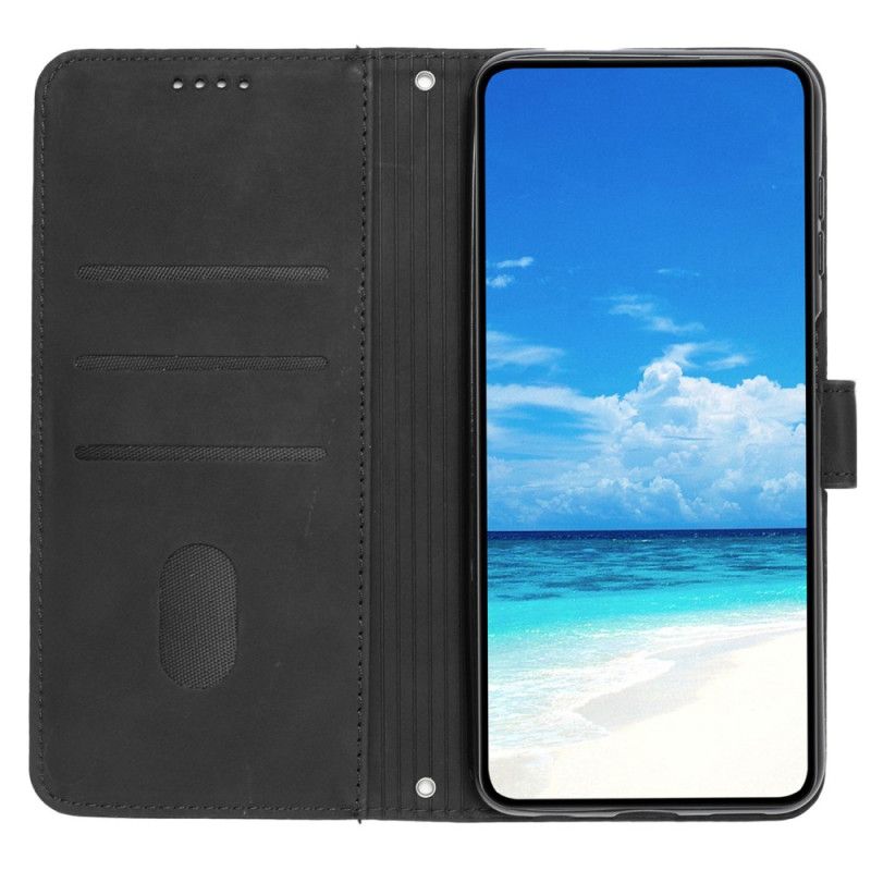 Etui Folio Do Xiaomi 14 Pro Uśmiech Z Paskiem