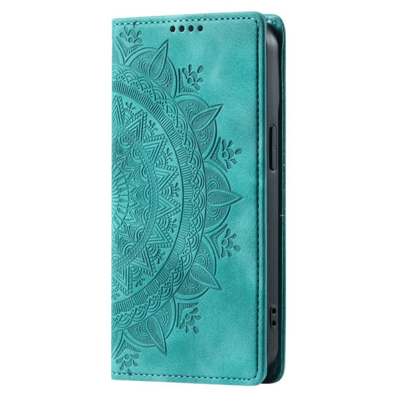 Etui Folio Xiaomi 14 Pro Efekt Zamszu Mandali