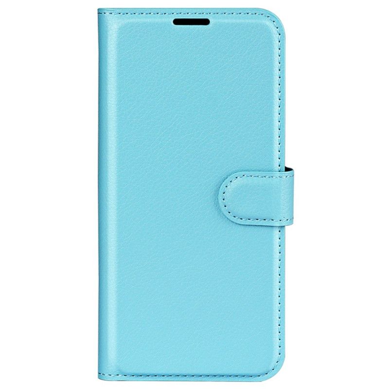 Etui Folio Xiaomi 14 Pro Klasyczna Sztuczna Skóra Litchi