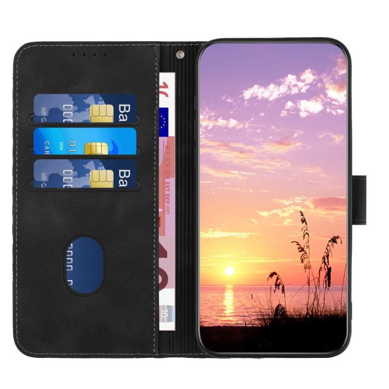 Etui Folio Xiaomi 14 Pro Wzór Głowy Słonia I Smyczy Etui Ochronne