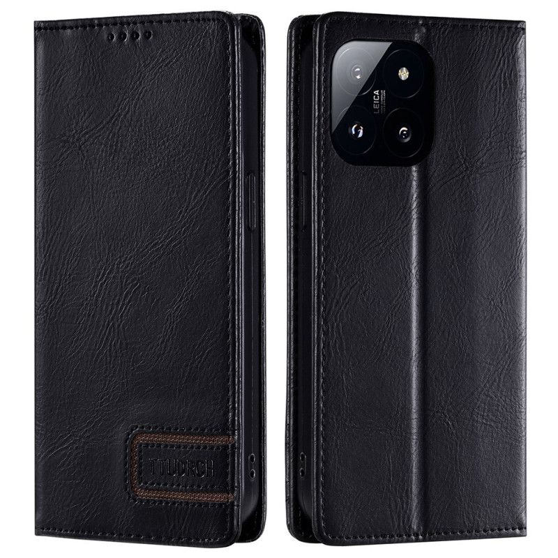 Flip Kotelot Xiaomi 14 Pro Ochrona Rfid Ttudrch Etui Ochronne