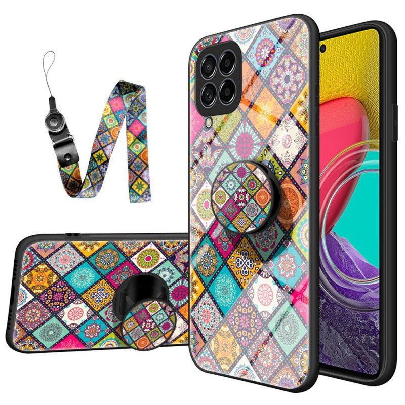 Etui do Samsung Galaxy M53 5G Coś Pozszywanego Z Kawałków