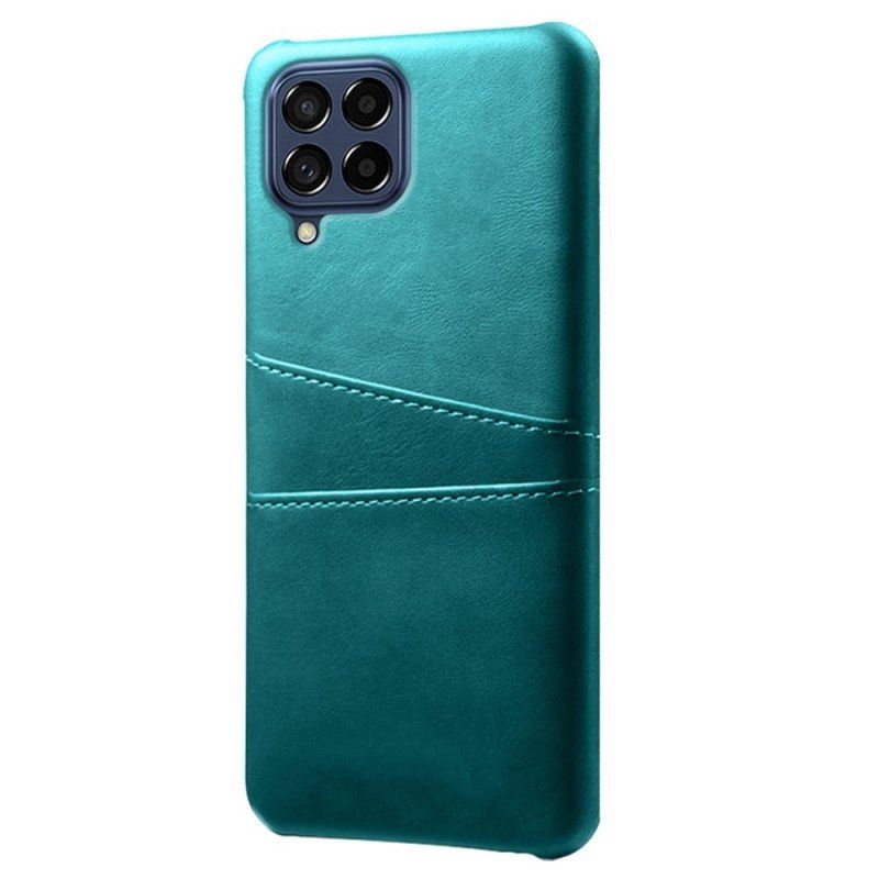 Etui do Samsung Galaxy M53 5G Etui Na Karty Z Efektem Skóry