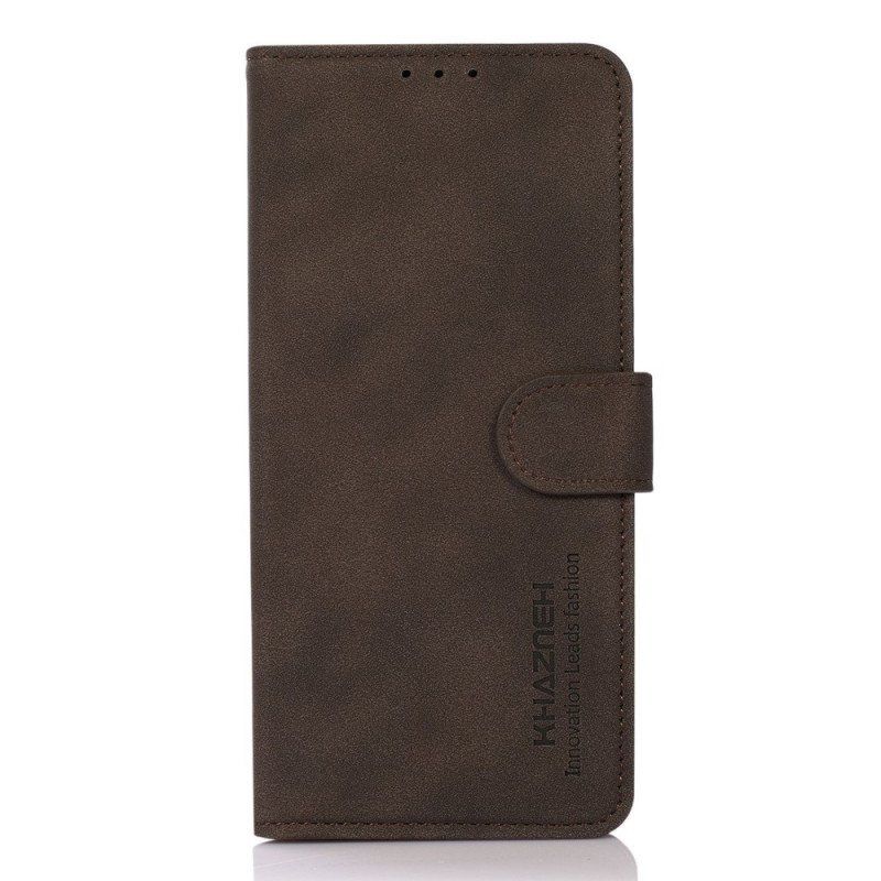 Etui Folio do Samsung Galaxy M53 5G Imitacja Skóry Khazneh