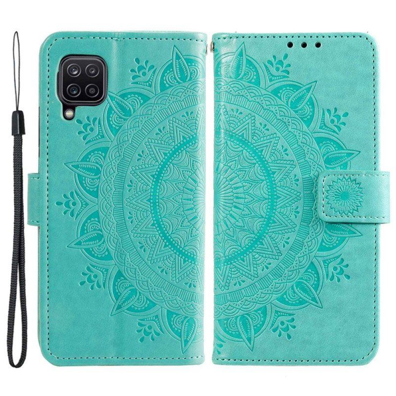 Etui Folio do Samsung Galaxy M53 5G Mandala Słońca