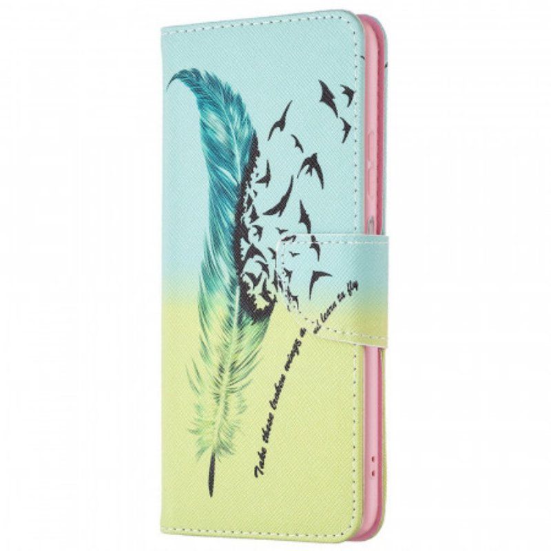 Etui Folio do Samsung Galaxy M53 5G Pióro