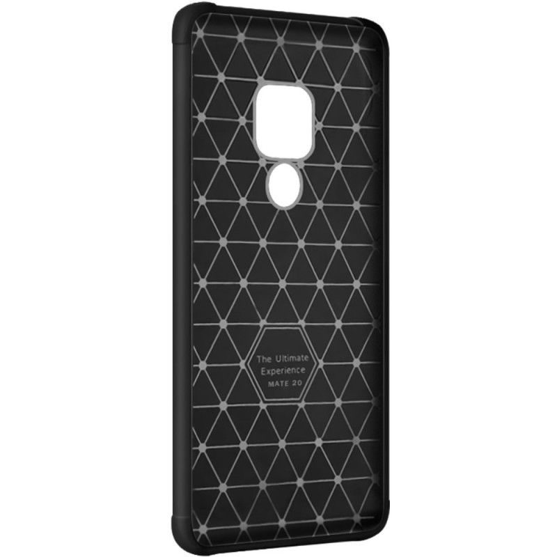 Etui Huawei Mate 20 Czarny Szwy Imak Ze Sztucznej Skóry