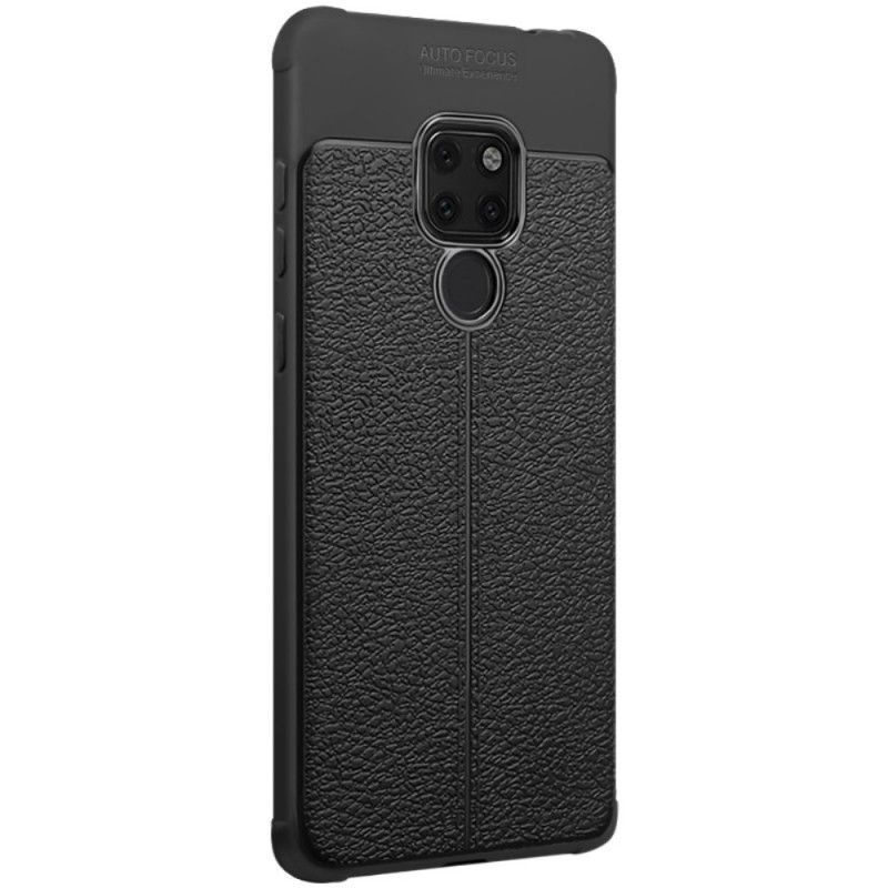 Etui Huawei Mate 20 Czarny Szwy Imak Ze Sztucznej Skóry