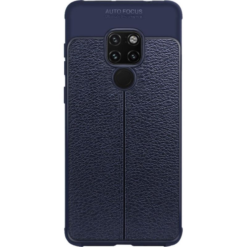 Etui Huawei Mate 20 Czarny Szwy Imak Ze Sztucznej Skóry