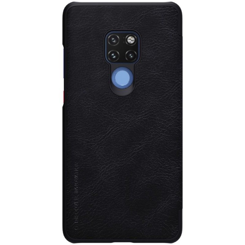 Flip Kotelot Huawei Mate 20 Brązowy Seria Nillkin Qin