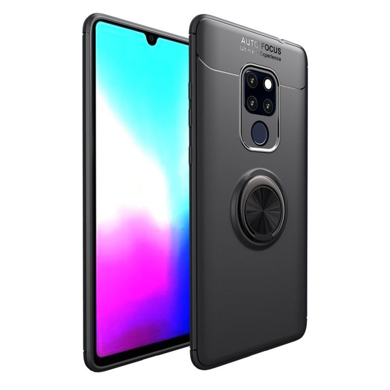 Futerały Huawei Mate 20 Czerwony Czarny Obrotowy Pierścień