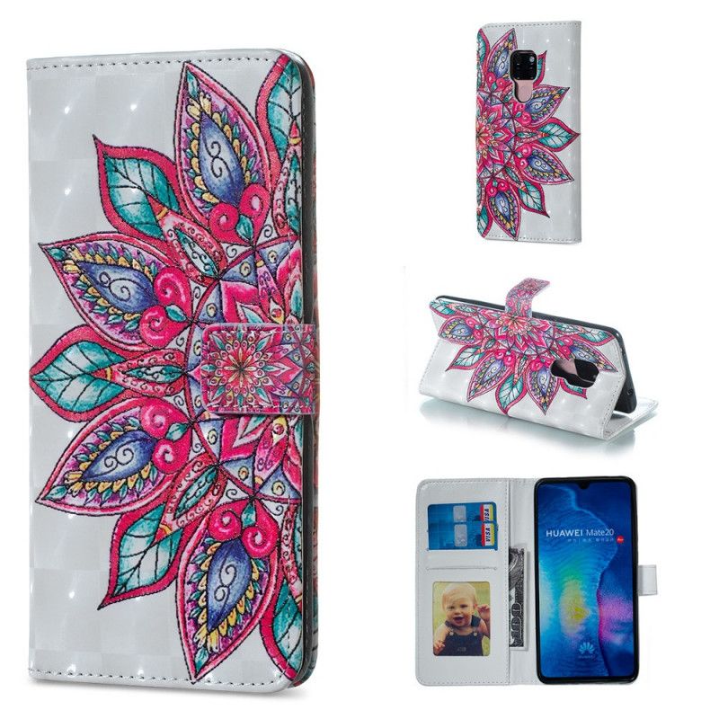 Huawei Mate 20 Narysowana Mandala