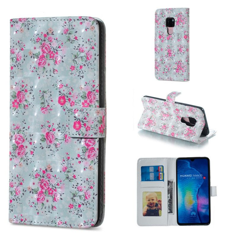 Obudowa Huawei Mate 20 Etui na Telefon Liberty Design Flowers