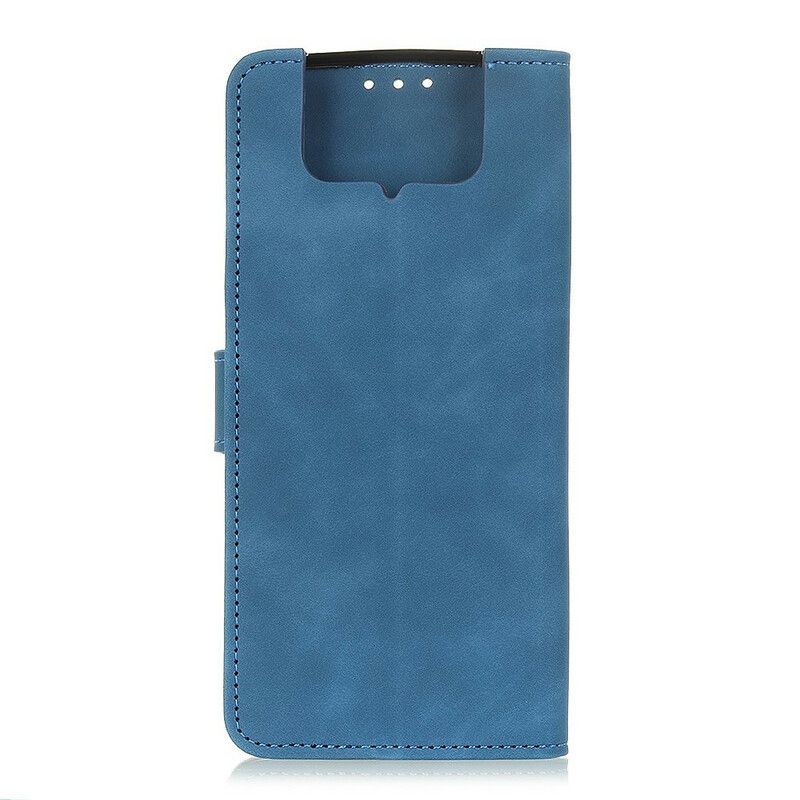 Etui Folio Do Asus Zenfone 8 Flip Efekt Skóry Vintage Khazneh