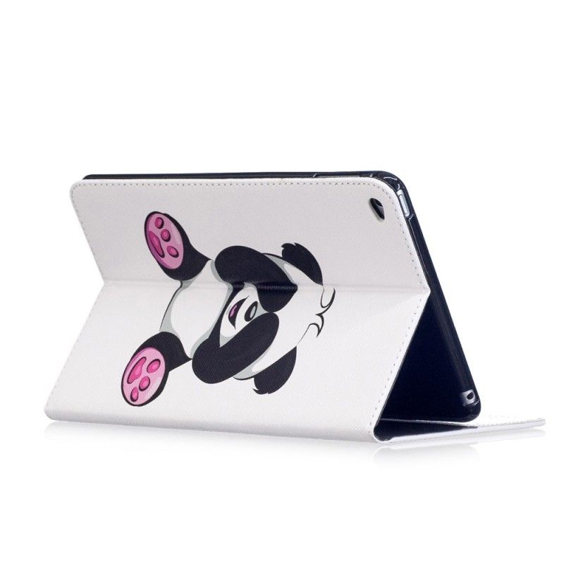 Skórzany Futerał iPad Mini 4 Etui na Telefon Zabawna Panda