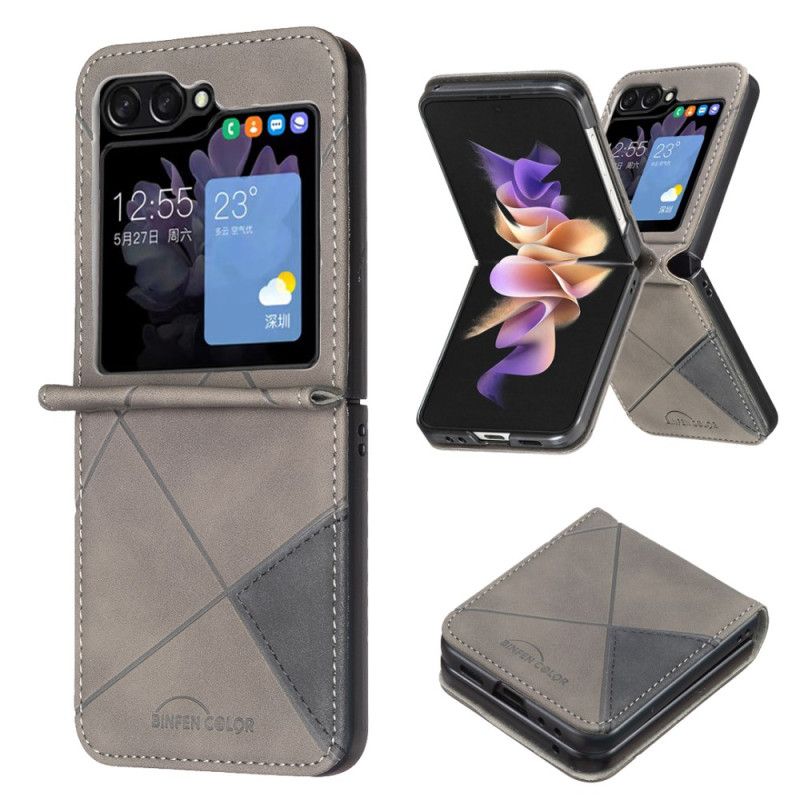 Etui Samsung Galaxy Z Flip 6 Geometryczne Etui Ochronne