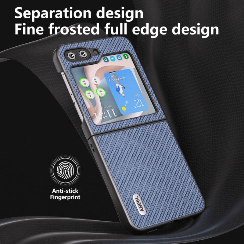 Etui Samsung Galaxy Z Flip 6 Konstrukcja Z Włókna Węglowego Abeel Etui Ochronne