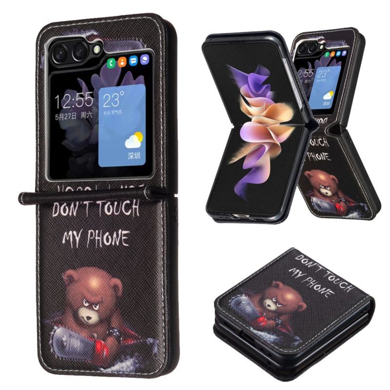 Etui Samsung Galaxy Z Flip 6 Niebezpieczny Niedźwiedź Etui Ochronne