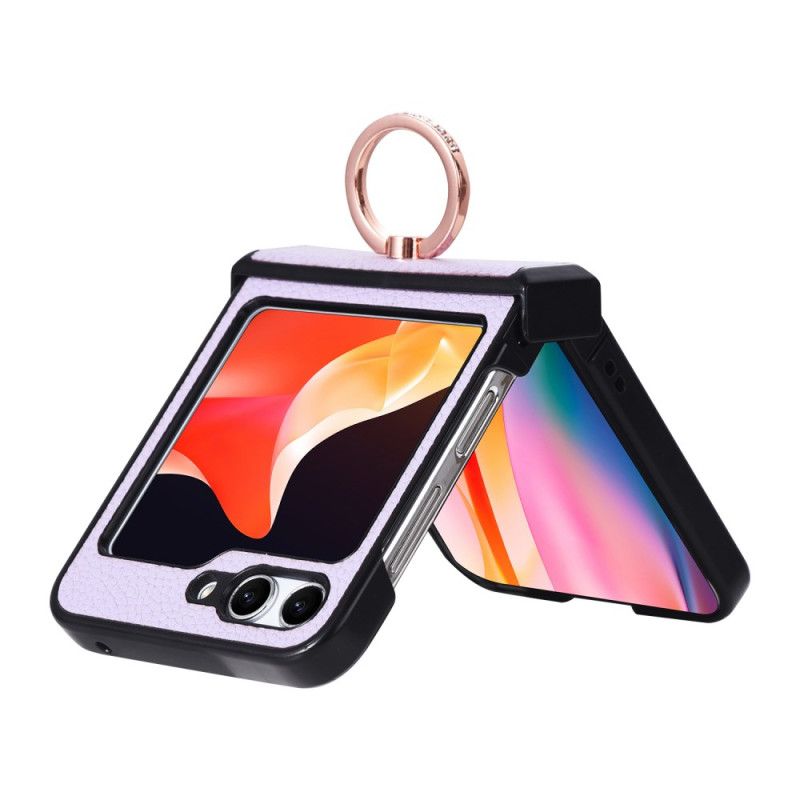 Etui Samsung Galaxy Z Flip 6 Wsparcie Pierścienia Etui Ochronne