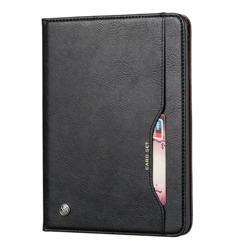 Case iPad Pro 10.5" Czerwony Czarny Etui na Telefon Zestaw Kart