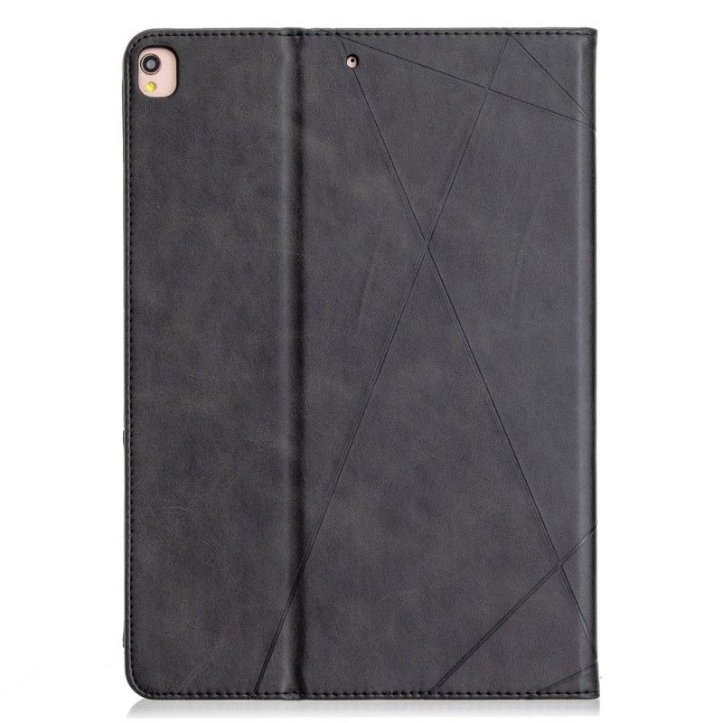 Case iPad Pro 10.5" Szary Czarny Etui na Telefon Geometria