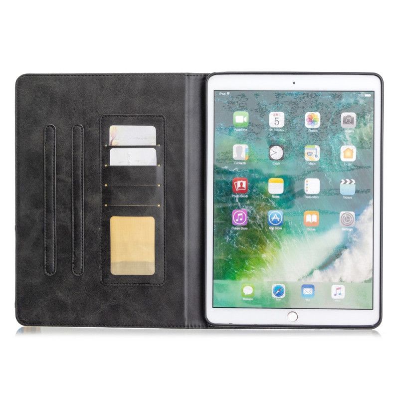 Case iPad Pro 10.5" Szary Czarny Etui na Telefon Geometria