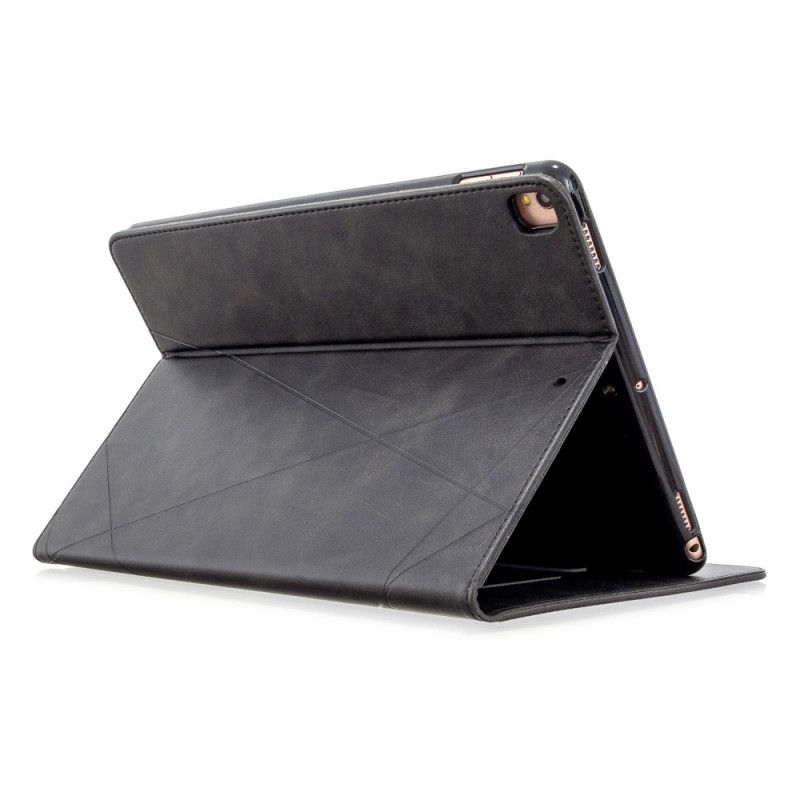 Case iPad Pro 10.5" Szary Czarny Etui na Telefon Geometria