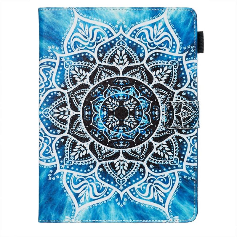 Etui Folio iPad Pro 10.5" Jasnoniebieski Czarny Kwiaty Etui Ochronne