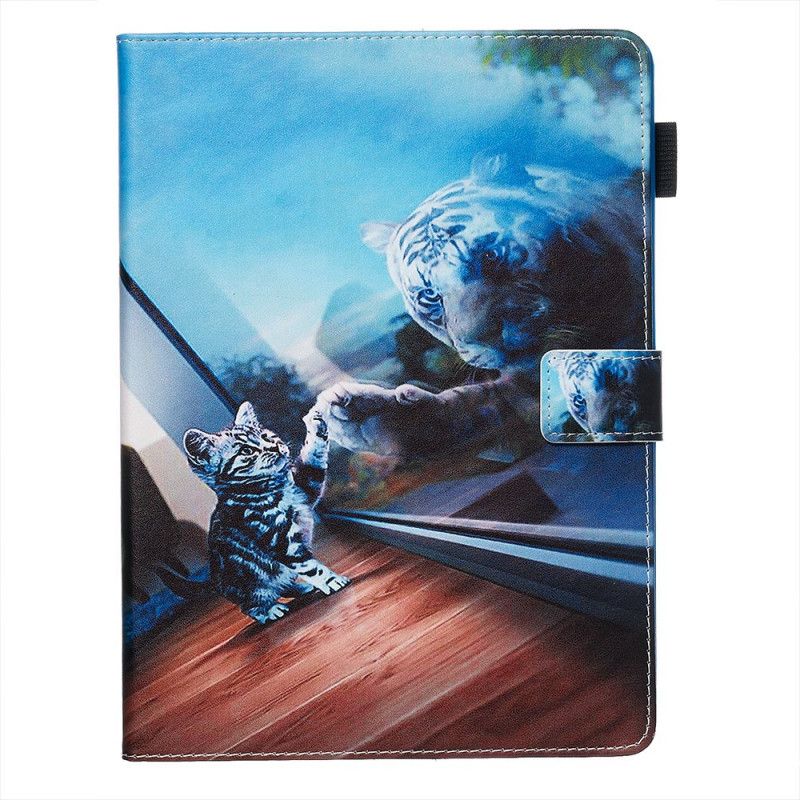 Etui Folio iPad Pro 10.5" Jasnoniebieski Szary Tygrys Etui Ochronne