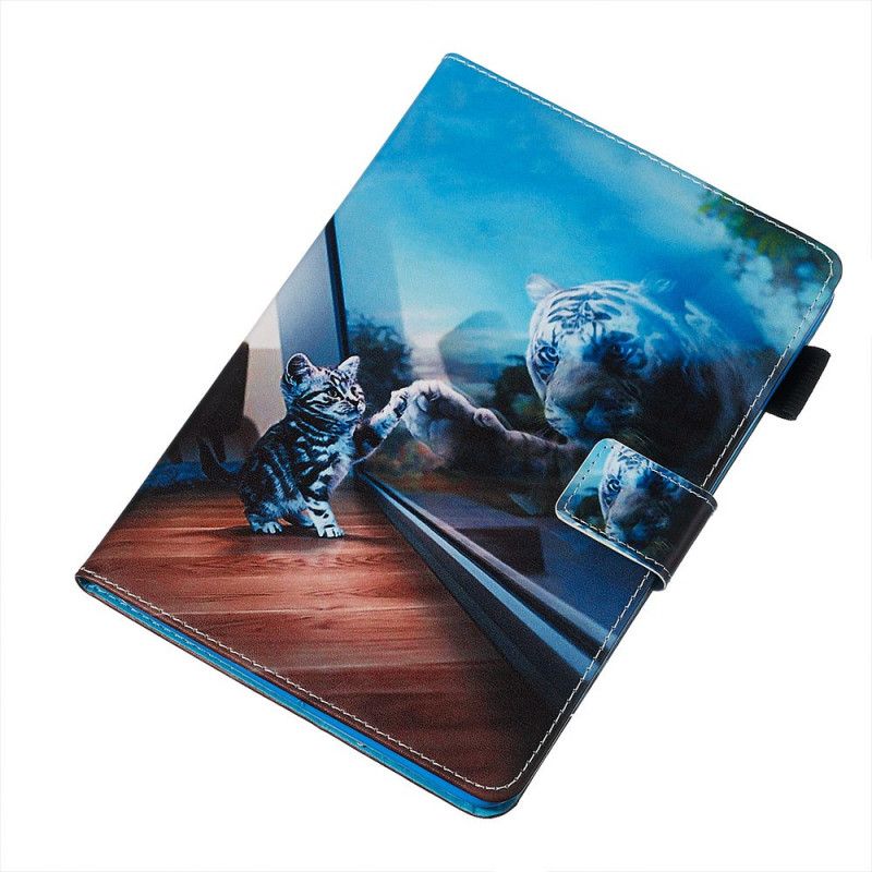 Etui Folio iPad Pro 10.5" Jasnoniebieski Szary Tygrys Etui Ochronne