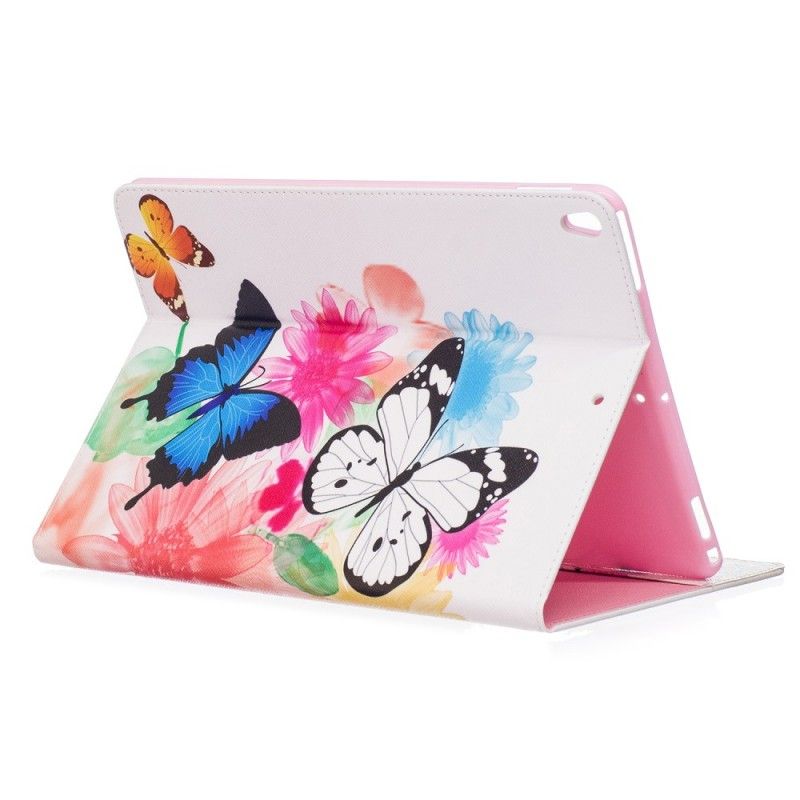 Etui Folio iPad Pro 10.5" Malowane Motyle I Kwiaty