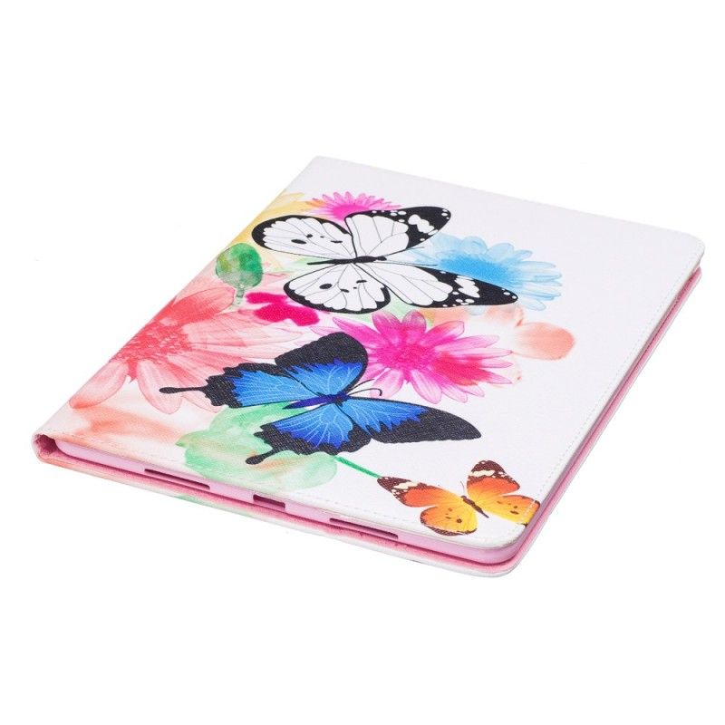 Etui Folio iPad Pro 10.5" Malowane Motyle I Kwiaty