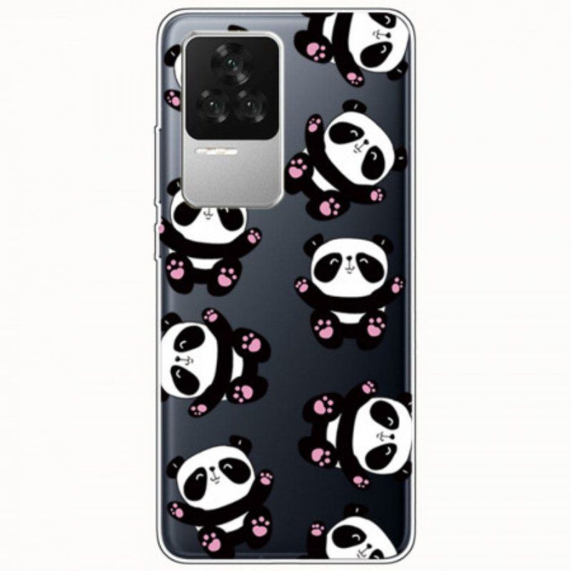 Etui do Poco F4 Małe Pandy