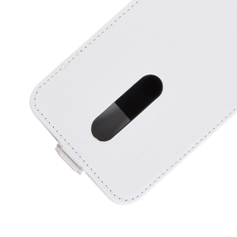 Etui Folio OnePlus 7 Pro Brązowy Czarny Składany Etui Ochronne