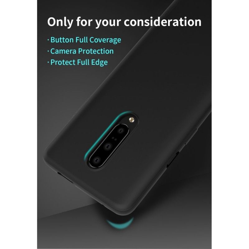 Etui OnePlus 7 Pro Ciemnoczerwony Czarny Poziom X Serii Strażników Etui Ochronne