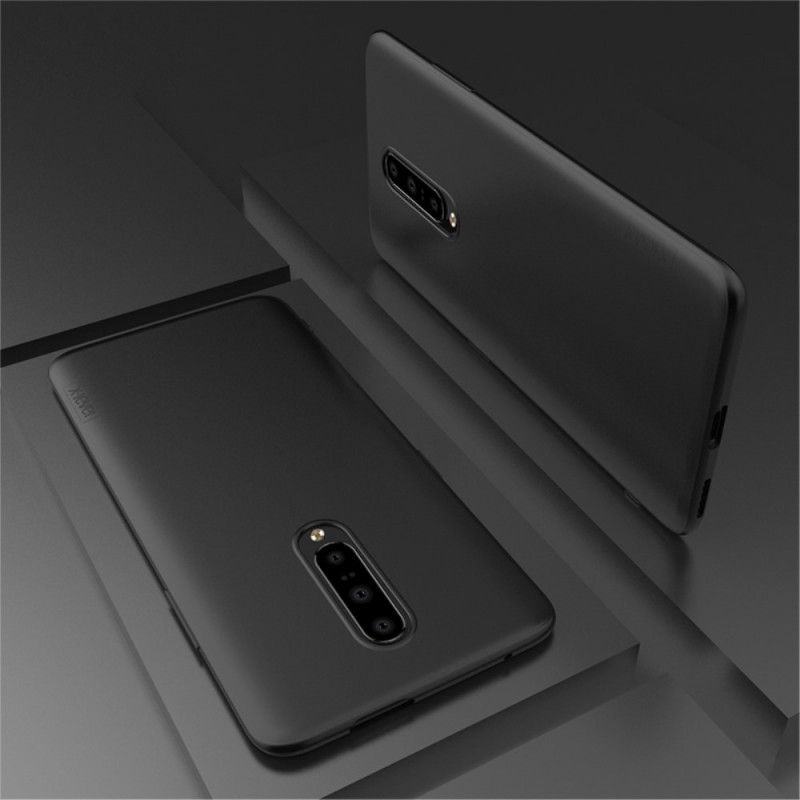 Etui OnePlus 7 Pro Ciemnoczerwony Czarny Poziom X Serii Strażników Etui Ochronne