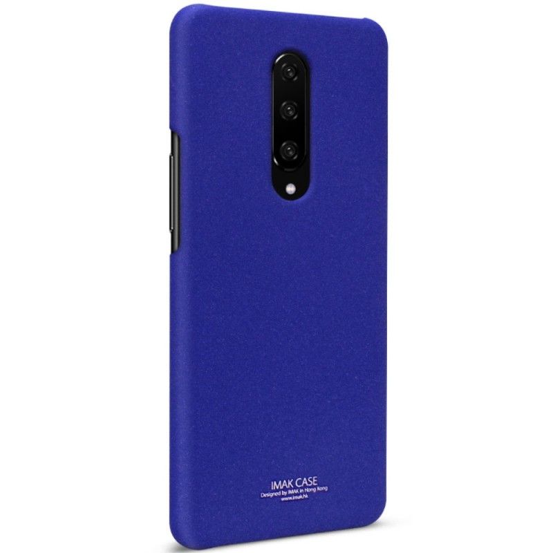 Etui OnePlus 7 Pro Ciemnoniebieski Sztywna Mat