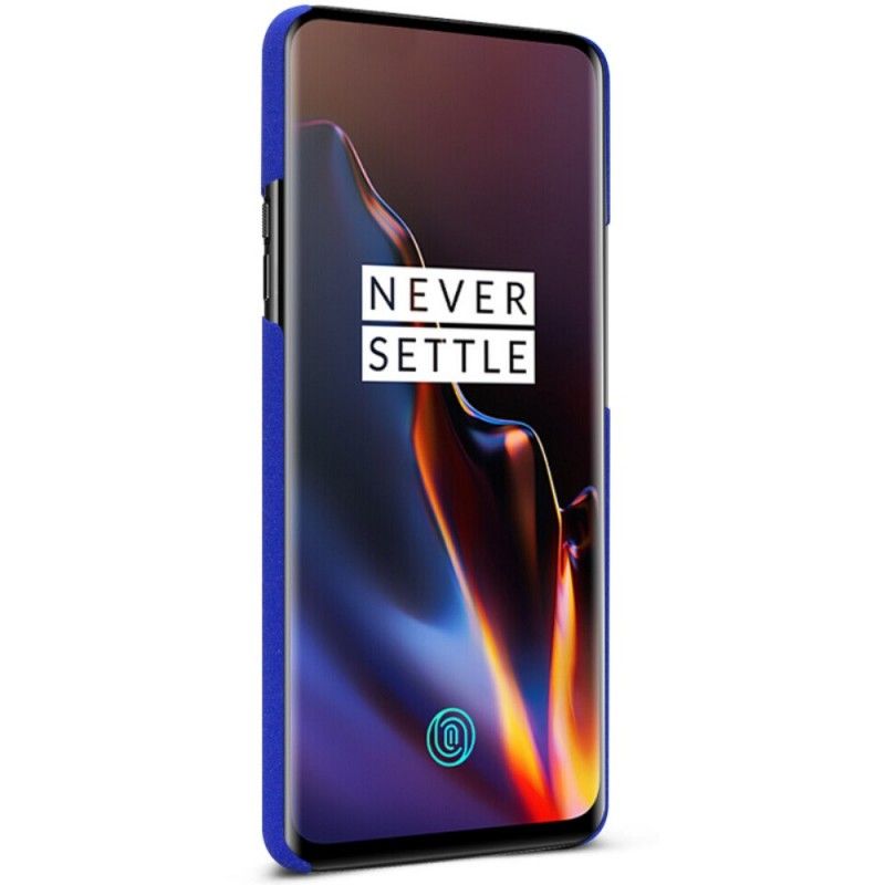 Etui OnePlus 7 Pro Ciemnoniebieski Sztywna Mat