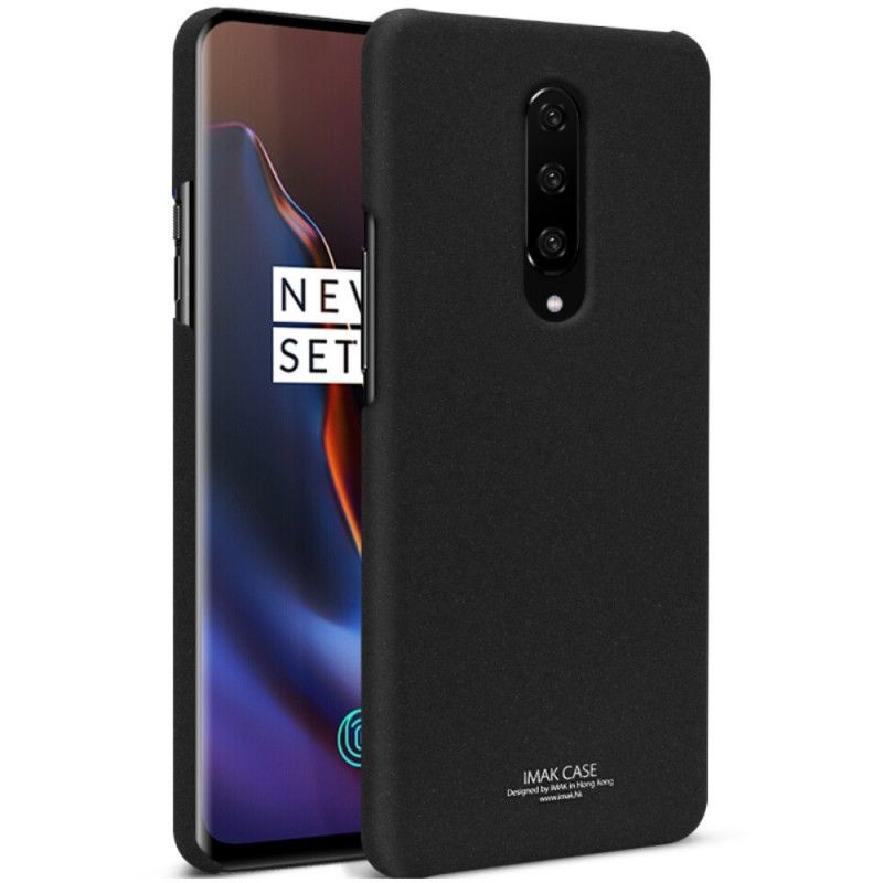 Etui OnePlus 7 Pro Ciemnoniebieski Sztywna Mat