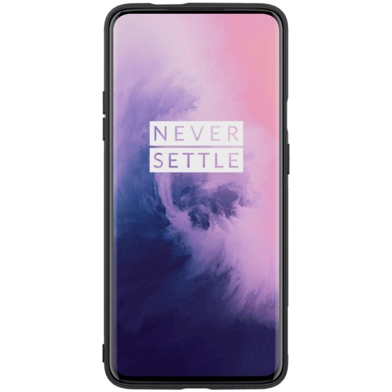 Etui OnePlus 7 Pro Magenta Czarny Olśniewający Nillkin