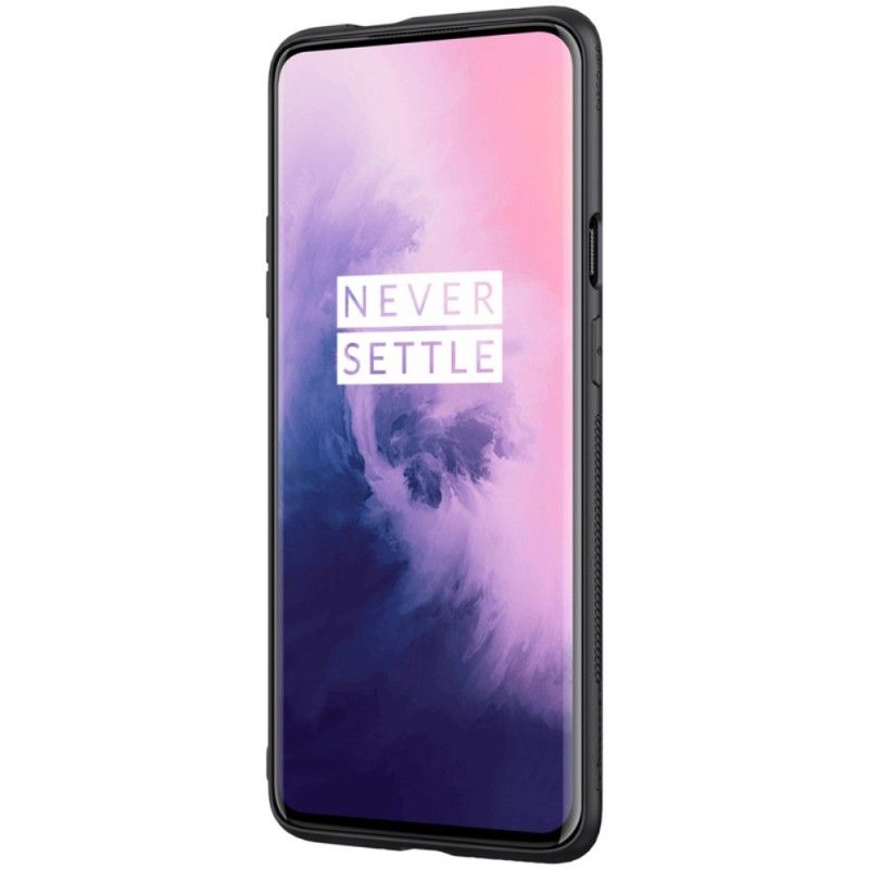 Etui OnePlus 7 Pro Magenta Czarny Olśniewający Nillkin