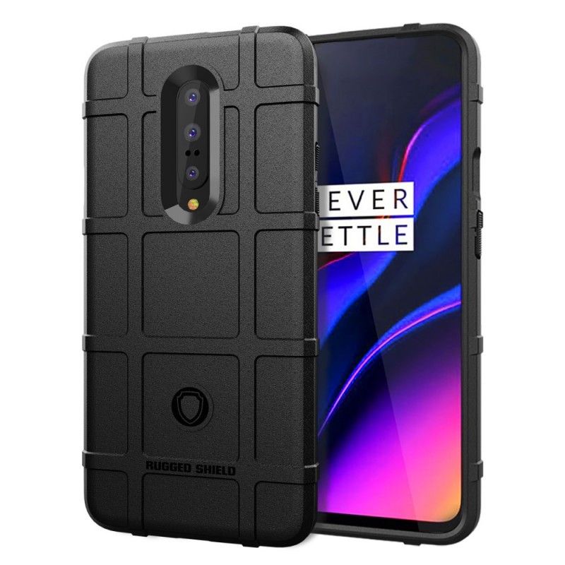 Etui OnePlus 7 Pro Szary Czarny Wytrzymała Tarcza