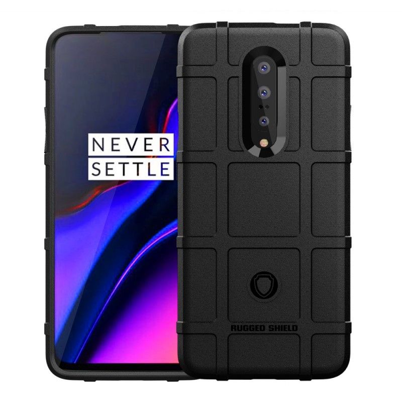 Etui OnePlus 7 Pro Szary Czarny Wytrzymała Tarcza