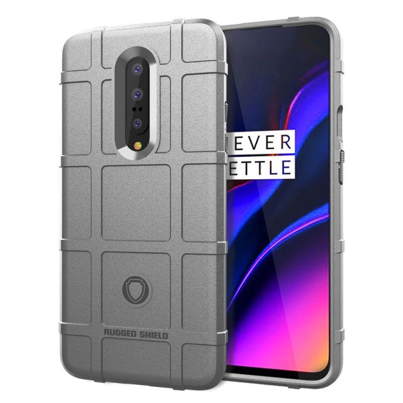 Etui OnePlus 7 Pro Szary Czarny Wytrzymała Tarcza