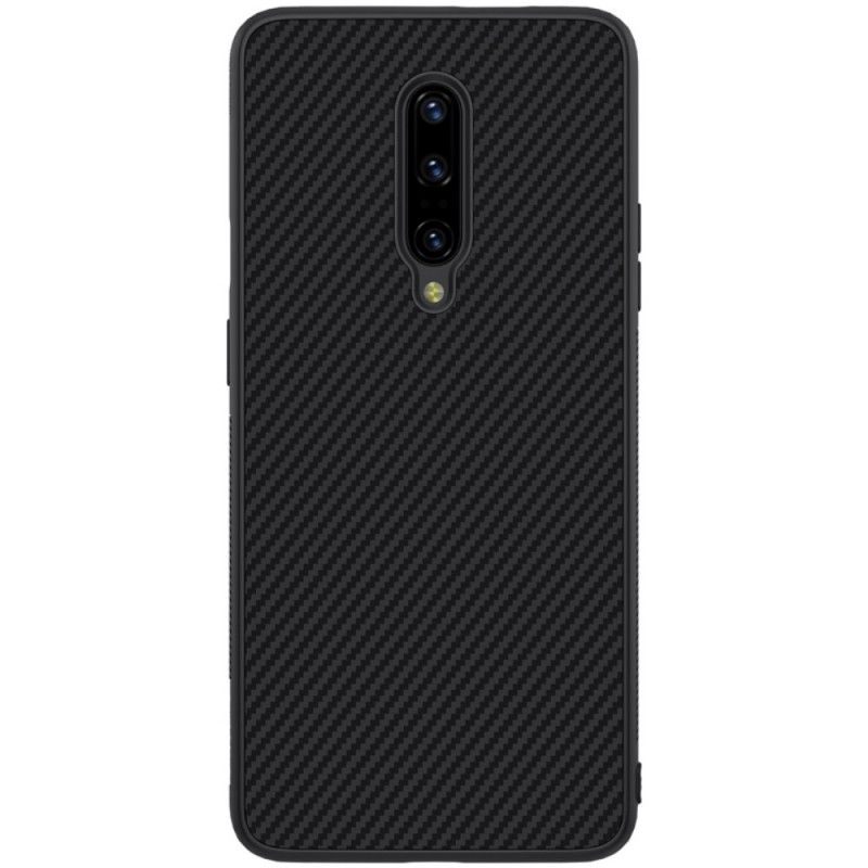 Etui OnePlus 7 Pro Włókno Syntetyczne Nillkin I Folia Magnetyczna