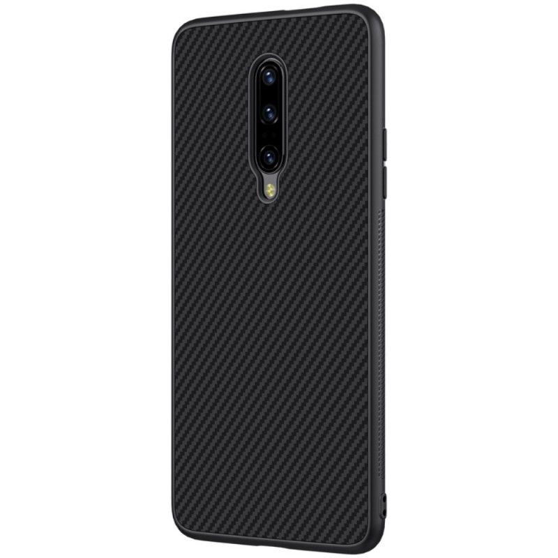 Etui OnePlus 7 Pro Włókno Syntetyczne Nillkin I Folia Magnetyczna